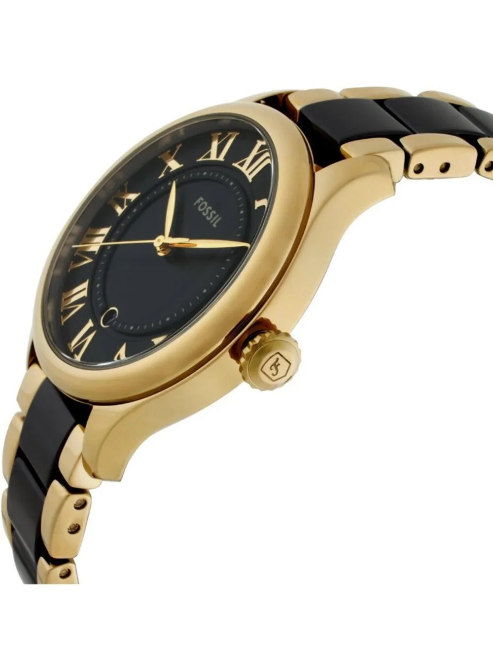 NWT Fossil Gilmore Quartz Black Dial Ladies Watch